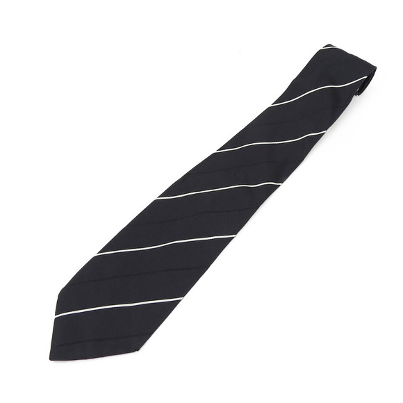 Dolce & Gabbana Dolce & Gabbana Silk Tie Black White Canvas...